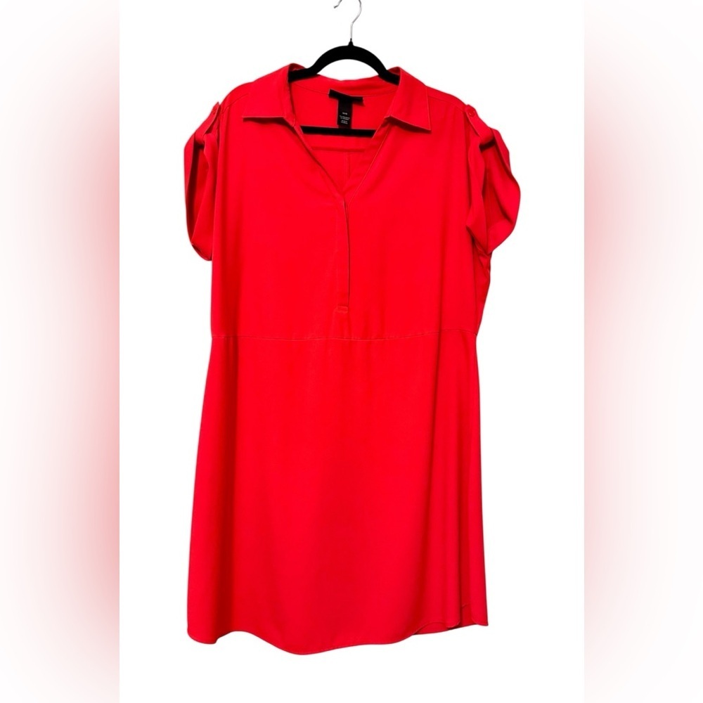 Lane Bryant Vibrant Red Dress
